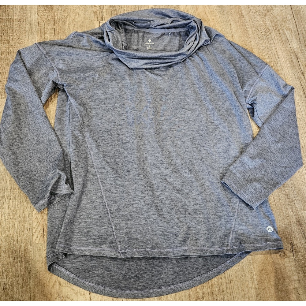 Apana‎ Cowlneck Soft Casual Athletic Top Size M